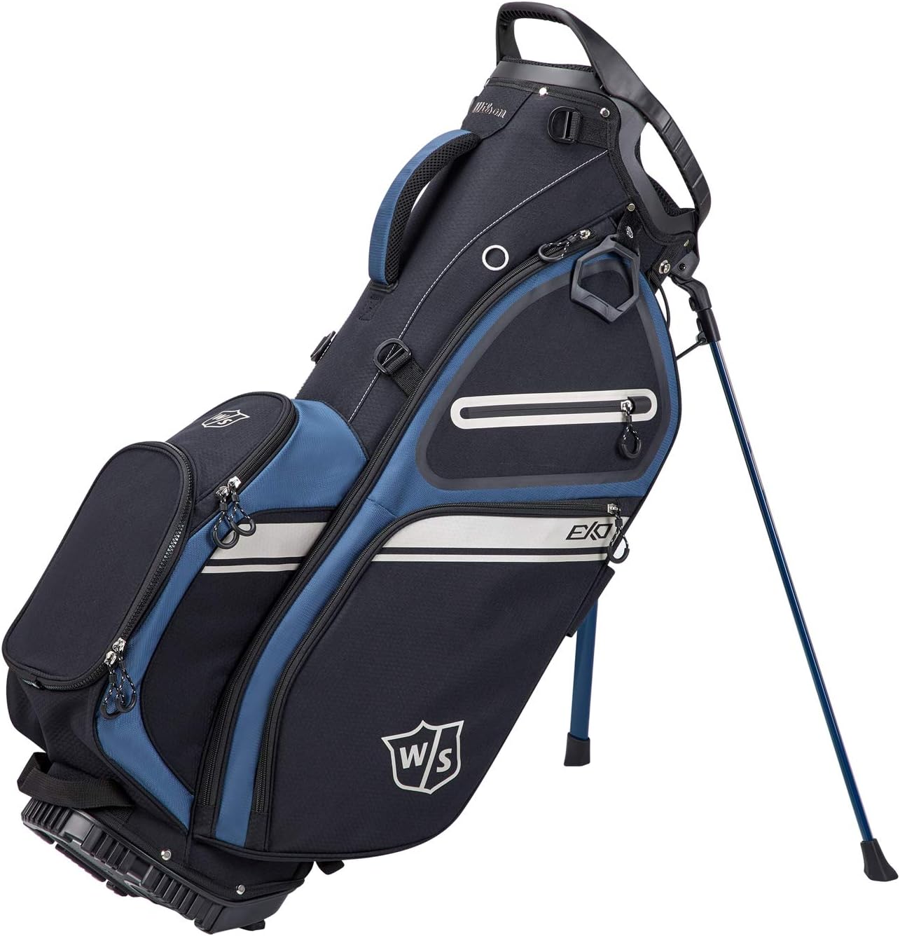 Staff Sac de Golf, EXO II Carry Bag Noir/Bleu