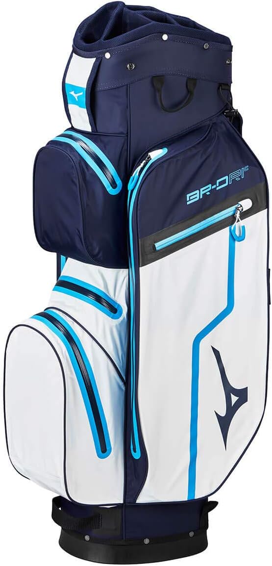 Mizuno Waterproof Brdri Cart 2019 Sac de Golf Mixte Taille unique Bleu (Navy)