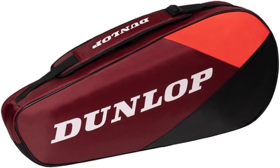 Dunlop Sac de Tennis pour Raquettes Cx Club 3-Pack Noir/Rouge