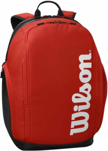 Sac à Dos de Raquette de Padel Pro Staff, pour Jusqu’à 2 Raquettes, Noir/Rouge