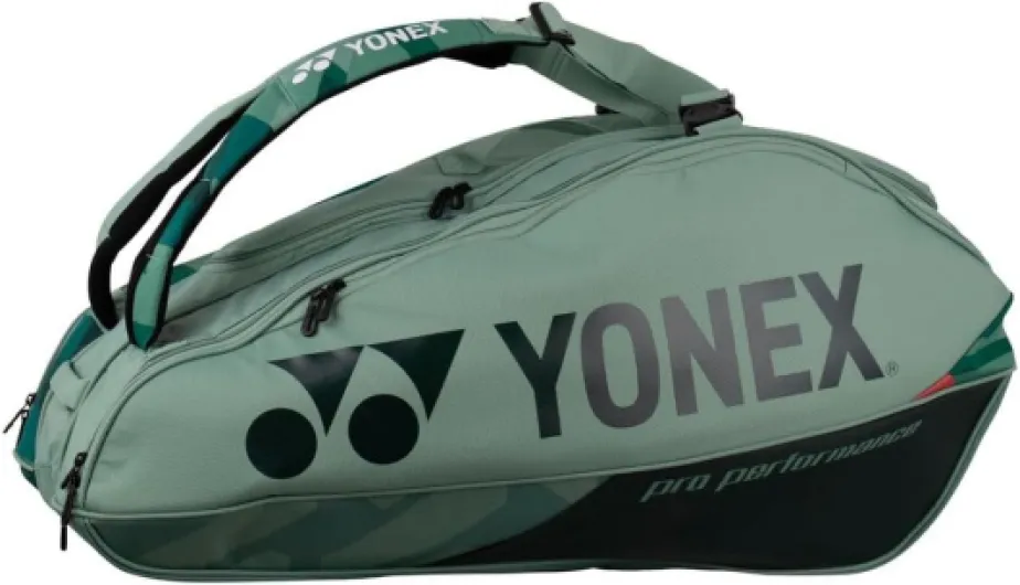 YONEX Pro Racquet Bag 10 Pcs Housse De Raquette Vert - Orange