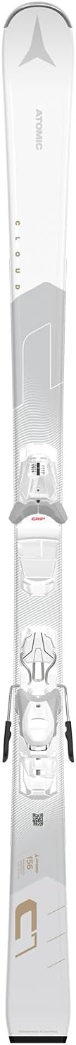 ATOMIC CLOUD C7 WHITE Ski 2024 inkl - M 10 GW white/gold, 163