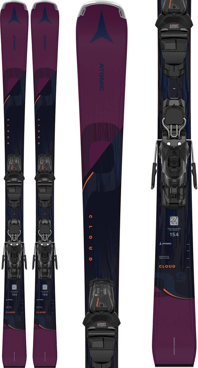ATOMIC CLOUD Q9 Ski 2024 inkl - M 10 GW black/berry, 147
