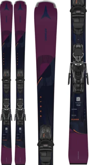 ATOMIC CLOUD Q9 Ski 2024 inkl - M 10 GW black/berry, 147