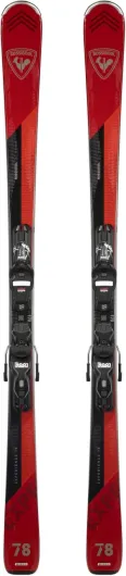 Pack Ski Experience 78 Carbon Xpress + Fixations Xpress 11 Gw Rouge Homme - Homme - Taille 178 - Rouge