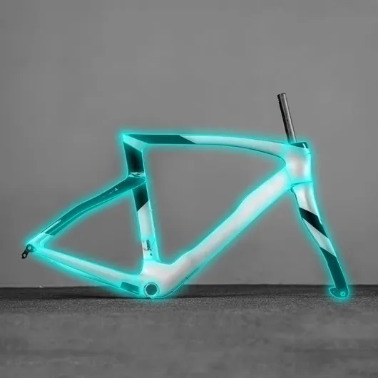 Autocollant de protection complet et film de protection pour vélo de route Pinarello Dogma F - Accessoires de vélo, protection de cadre de qualité supérieure, ajustement personnalisé (7,5 mm brillant Brillant 7,5 mm TPU Size 515