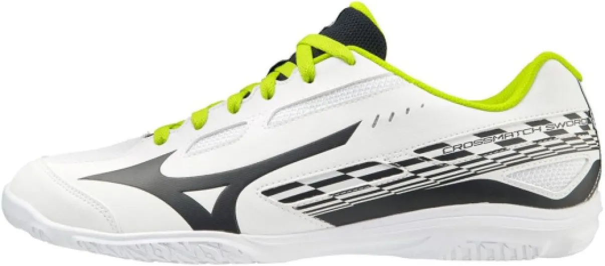 Mizuno Mixte Épée de Crossmatch Tennis de Table 37 EU Acidlime Blanc Vulcan