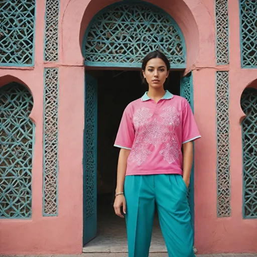Le maillot rose du Maroc : une touche d'originalité dans le sport