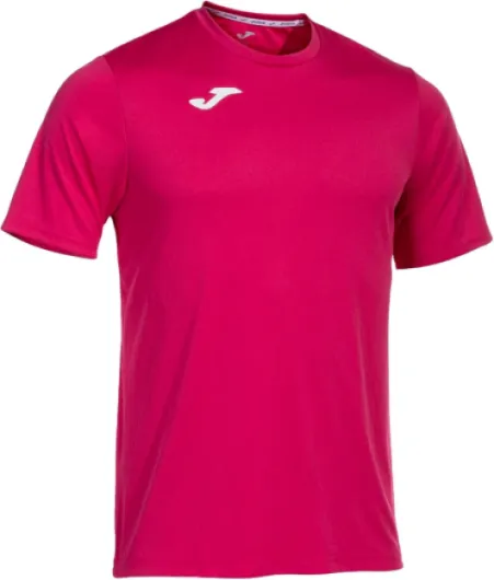 Joma Tshirt Sport pour Homme, 6XS - XXL Manches Courtes, Légère et Respirante, Idéale pour Le Running e Gym - Combi Fuchsia M