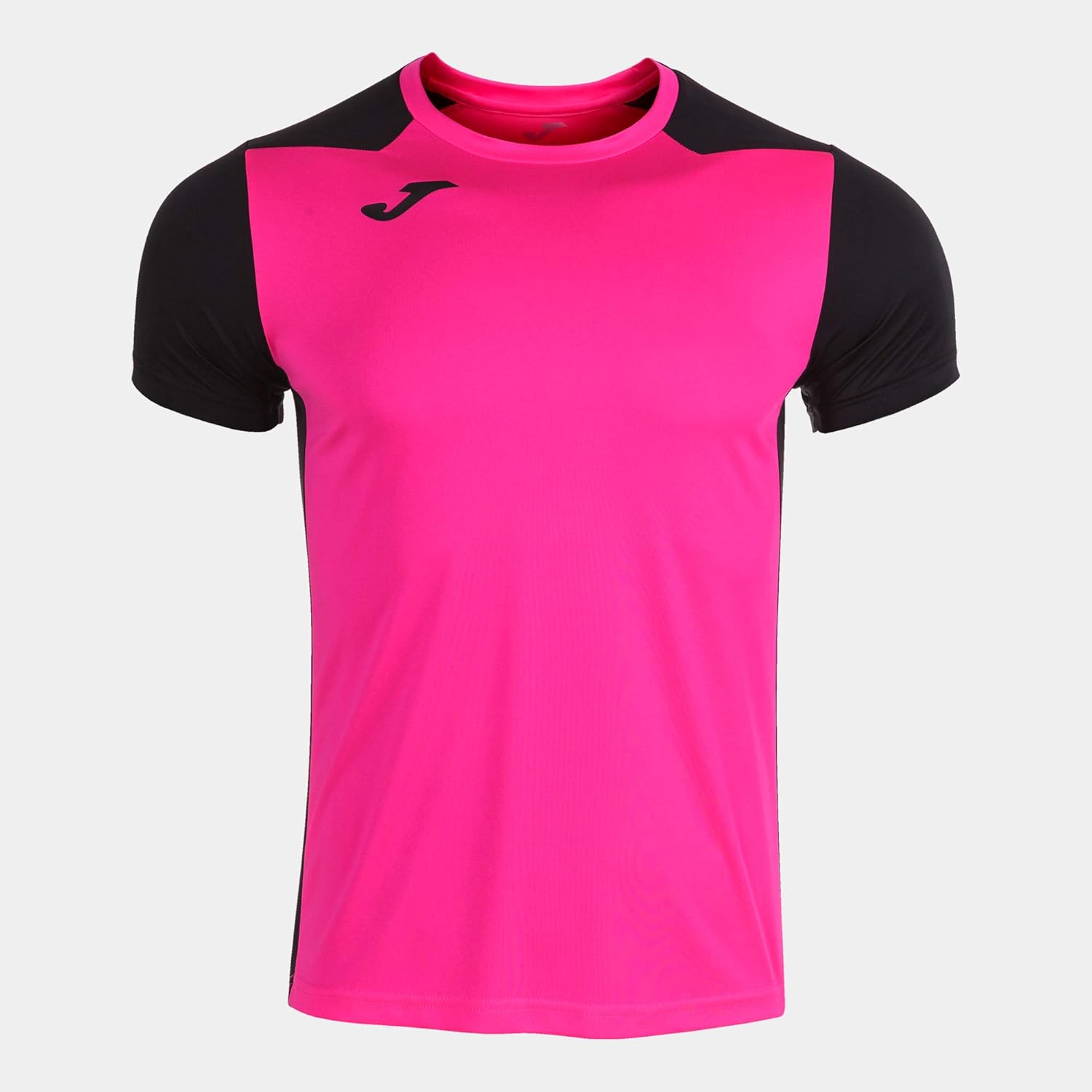 Joma Championship VI T-Shirt Femme M Rose Fluo Noir