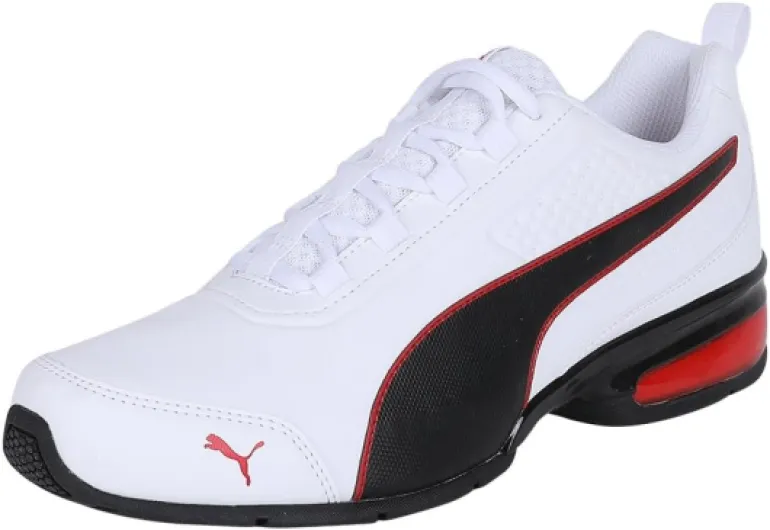 Mixte Leader Vt SL Chaussures de Running 45 EU Puma White Puma Black Flame Scarlet