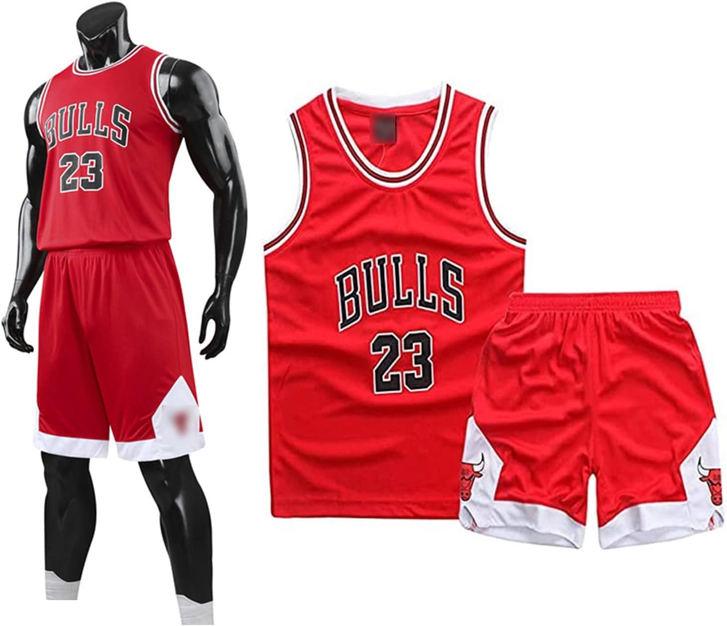 Chemise et Short en Jersey de Basket-Ball, Costume sans Manches de Basket-Ball, Maillot de Basket-Ball Adulte Rose 5XL(180-190cm)