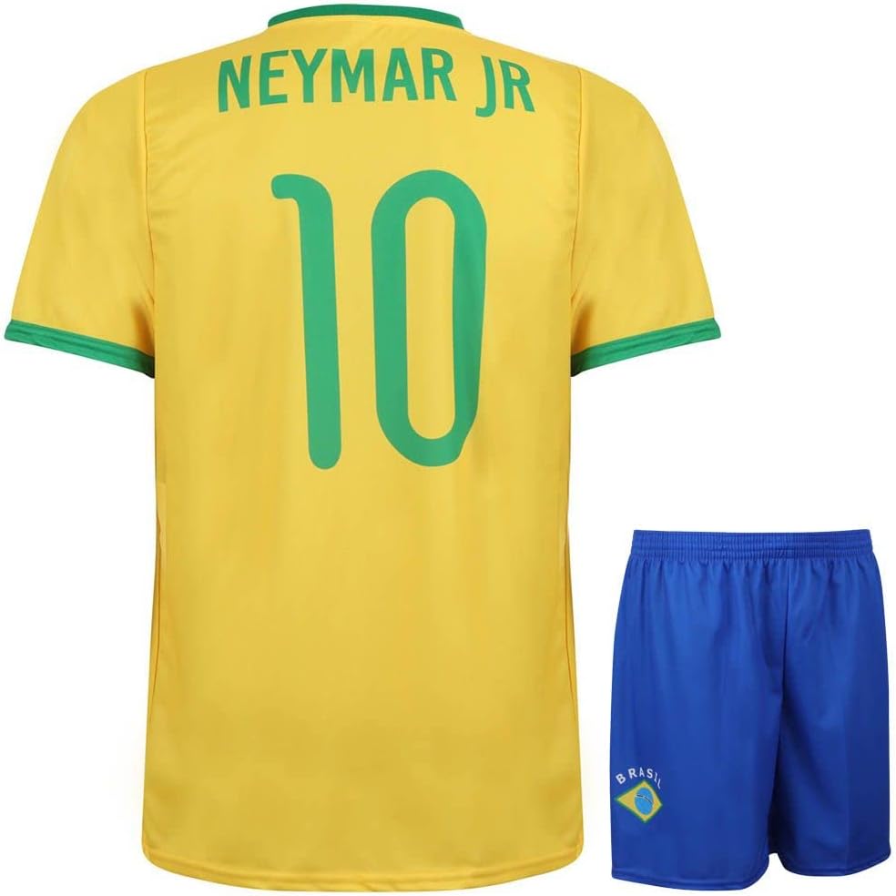 Maillot de Foot Brésil Neymar - Enfant et Adultes - Ensemble Foot