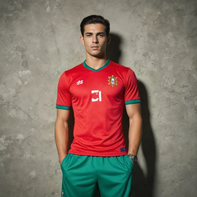 Le maillot du Portugal revisité par Louis Vuitton : quand le luxe rencontre le football