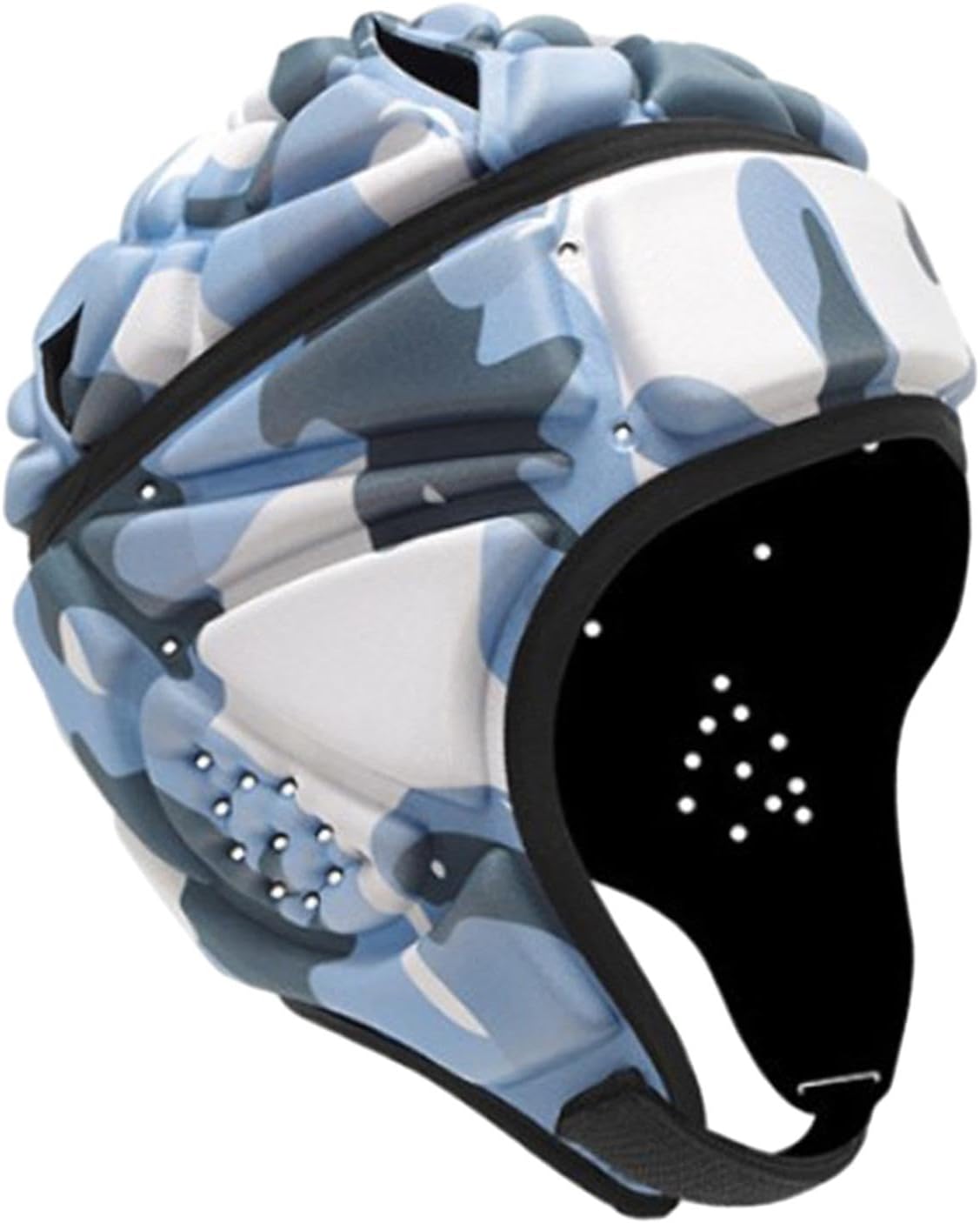 Casque de Rugby, Casque de Football, Doux, rembourré, Respirant, pour Femmes et Hommes, protège-Chef pour Jouer au Patinage à roulettes, Chapeau de style c