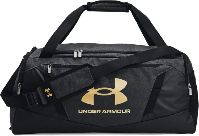Homme Sac De Sport Undeniable 5.0 De 40 L, Midnight Navy/Metallic Silver M Black Medium Heather / Black / Metallic Gold