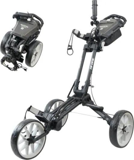 Newfly Chariot de Golf à Trois Roues Compact Ultra - léger Taille Pliante Minimale