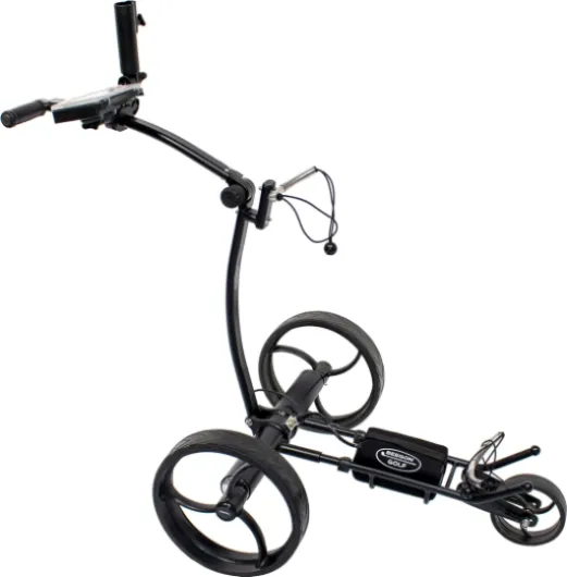 Chariot de Golf électrique GT-X600 Pro Noir avec Batterie au Lithium 10 Ah