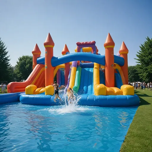 Comment le chateau gonflable aquatique révolutionne l’entraînement sportif