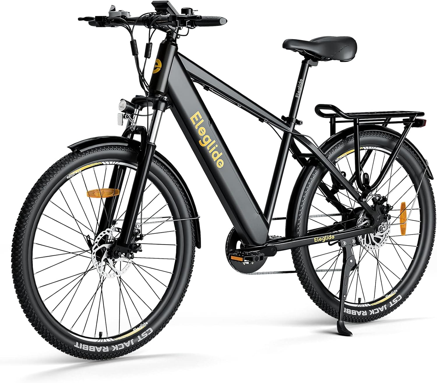 Vélo électrique T1-27,5" - avec Batterie 13 Ah - Longue portée de 100 km - Moteur 250 W - Shimano 7 Vitesses - pour Homme et Femme - Freins à Double Disque T1.