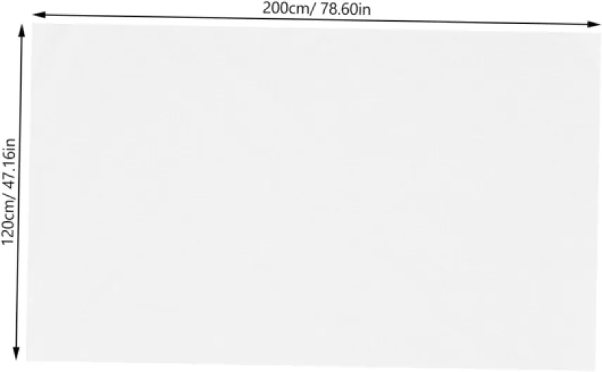 Tapis Antidérapant Tissu Mesh Fin Tapis Extensible pour Chambre et Salle de Bain avec Fond Latex pour Prévenir Les Glissements Blanc Size1