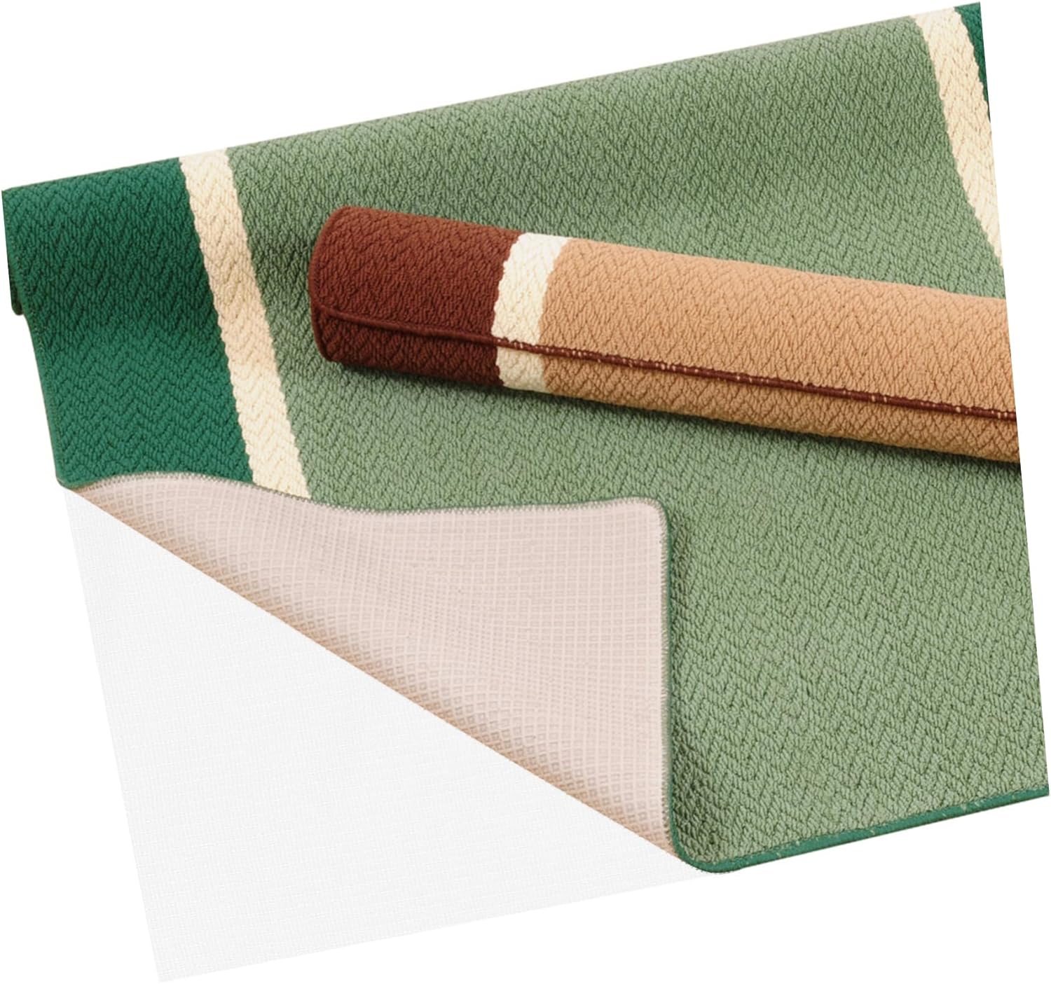 Tapis Antidérapant Tissu Mesh Fin Tapis Intérieur Extensible pour Chambre Et Salle De Bain Rembourré Et Facile à Nettoyer