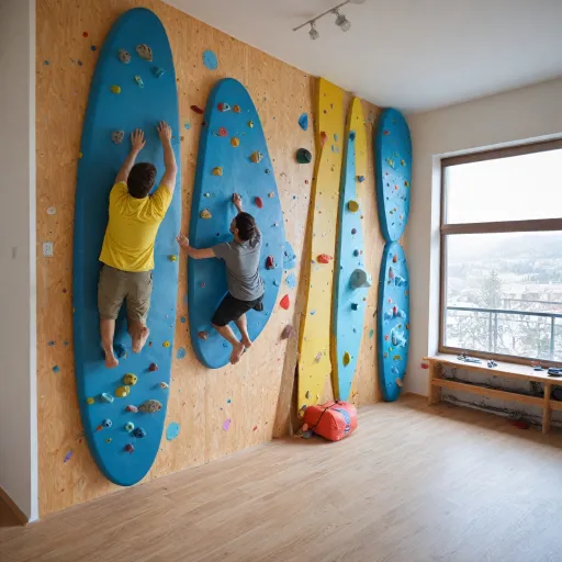 Aménager un mur d’escalade à la maison : conseils, sécurité et entraînement