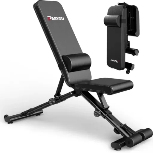 Test PASYOU PA500 : le banc de muscu sérieux pour s'entraîner à la maison sans se ruiner