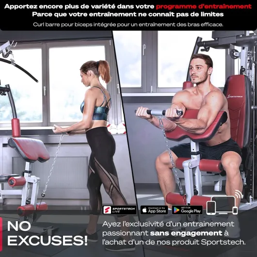 Station De Musculation Extra large HGX100