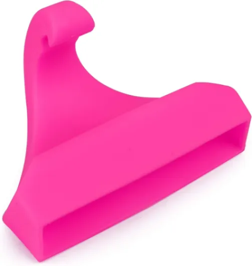 Support de téléphone pour moniteurs PM5 de rameur, SkiErg et BikeErg - Produits de Fitness en Silicone rose