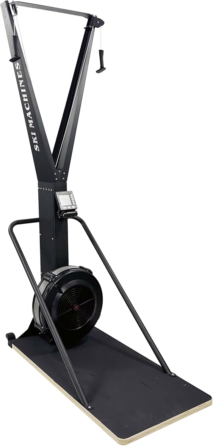 SkiErg Horizon - Outil Cardio Professionnel avec Console Numérique - Entraînement Total Body pour Home Gym, CrossFit, HIIT et Fitness
