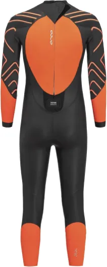 ORCA 2025 Hommes Zeal Hi-Vis Back Zip Open Water Swim Combinaison Néoprène NN2Z - Black - 7