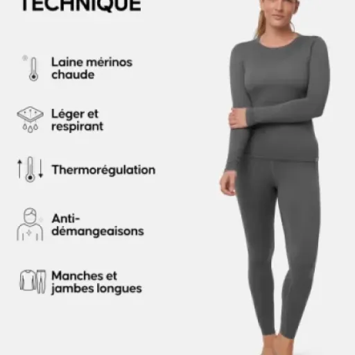 Test DANISH ENDURANCE Mérinos Femme : l’ensemble thermique qui fait vraiment la différence quand il caille