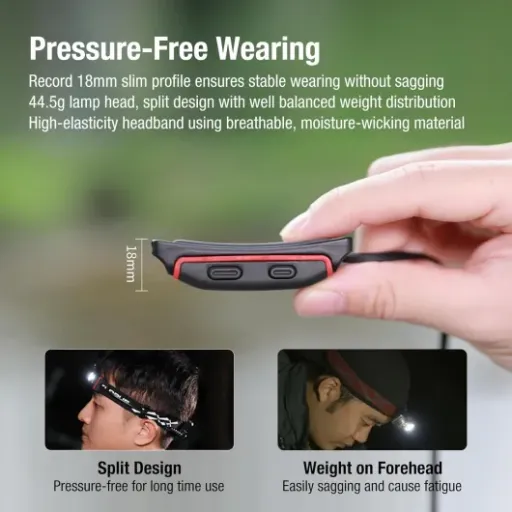 Test Klarus HM5 : une frontale légère et futée, mais avec quelques limites