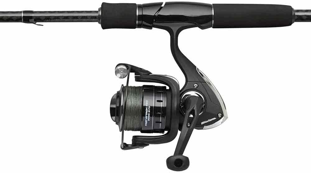 Fast Attack Combo, Canne à Pêche et Moulinet Combos, Spinning Combos, Predator, Brochet, Perche, Sandre, Unisexe 2.1