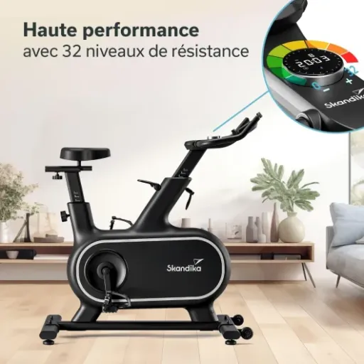Test Skandika Cykling P12-H : un vélo d’appartement sérieux, mais pas parfait côté connectivité