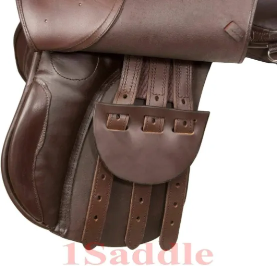 Selle de cheval en cuir tout usage (siège 30,5 cm à 45,7 cm) 17" Seat