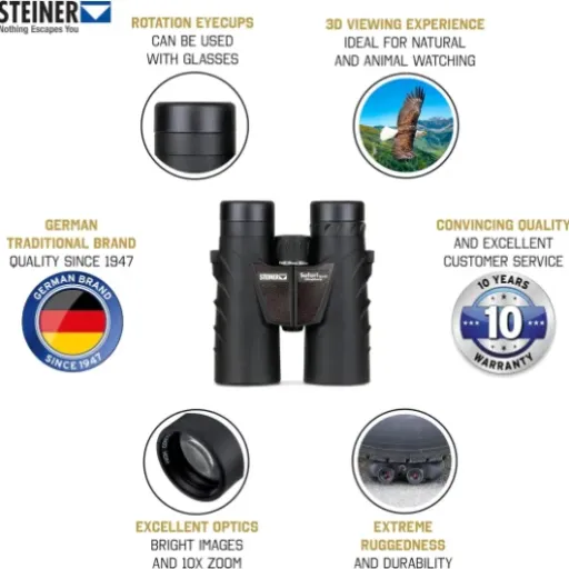 Test Steiner Safari UltraSharp 10x42 : des jumelles solides et polyvalentes pour la rando et l’outdoor