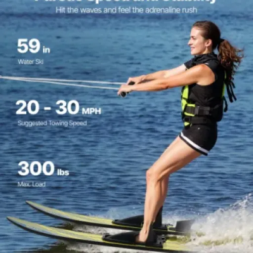 Test VEVOR Combo Skis Nautiques 150 cm : le kit pour débuter sérieux sans exploser le budget