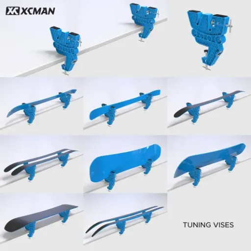 Test XCMAN Ski and Snowboard Vise : l’étau pas cher qui fait le job pour l’entretien maison