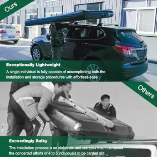 Test tente de toit gonflable 2 personnes : le camping sur le toit sans se prendre la tête ?