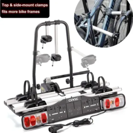 Test CXWXC Porte-vélos attelage 2 vélos : l’alternative pas trop chère pour les VAE