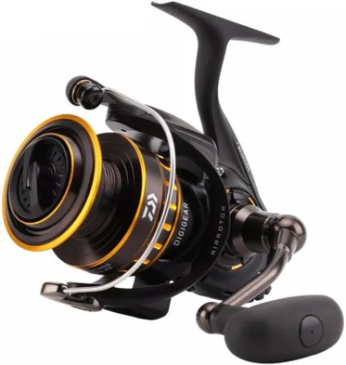DAIWA BG, Ambidextre, Moulinet de Pêche en Mer, Moulinet Spinning Mer, Frein Avant 5000