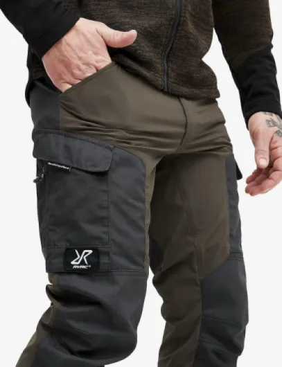 Homme RVRC GP Pants, Pantalon Durable pour la randonnée et Autres activités de Plein air M Mud