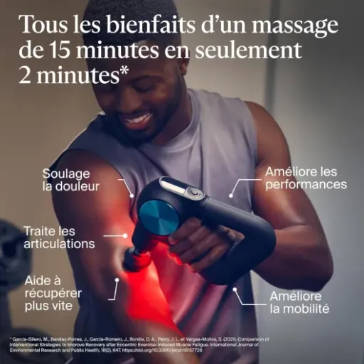 Test Theragun Pro Plus : le pistolet de massage costaud… et vraiment pas donné