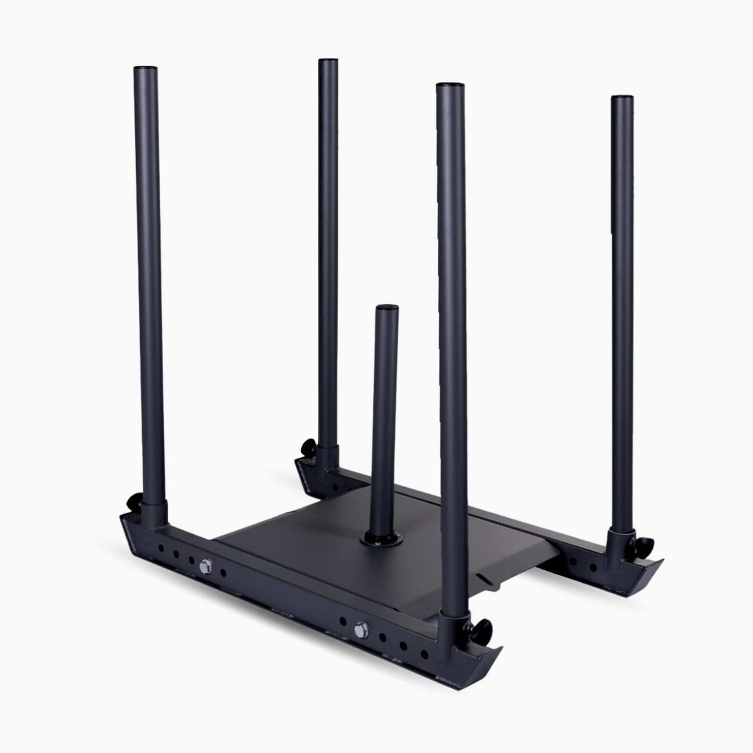 Suprfit Edigna Sled Luge lestée robuste pour pousser et tirer, connue dans le fitness Hybrid Racing Noir