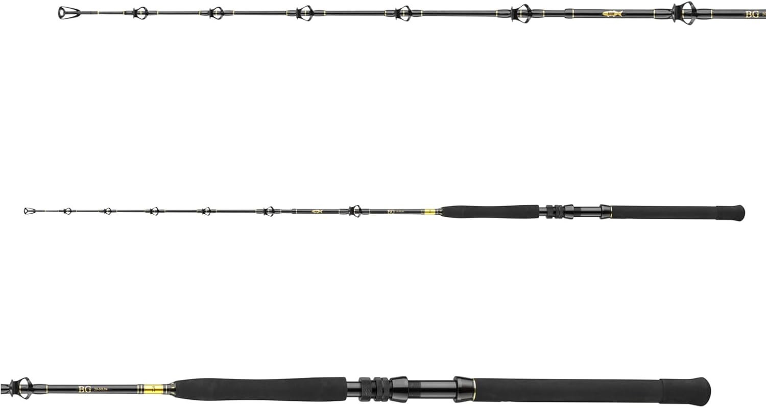 DAIWA BG Big Game Canne à pêche en eau salée en 3 parties 1,68 m 5.50 Ft / 20-30 lbs