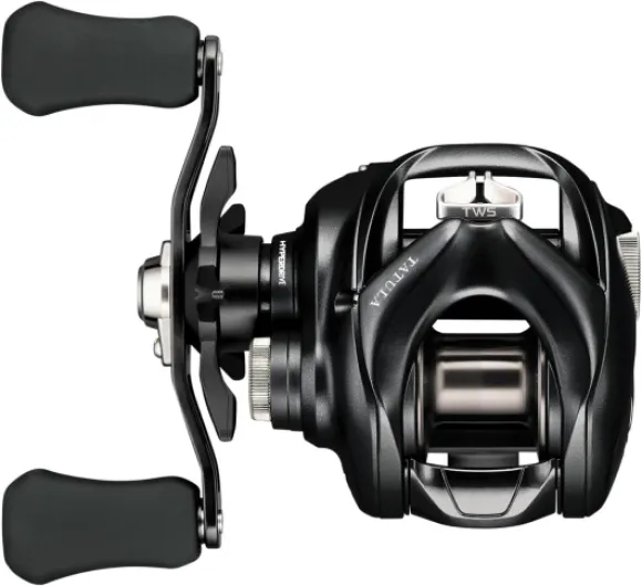 DAIWA 23 Tatula TW 100, Moulinet de Pêche Baitcasting, Frein UTD, Manivelle à Gauche 100L