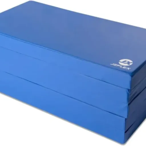 Test Jeflex Matelas gymnastique pliable 250 x 100 x 8 cm : le tapis costaud pour la gym à la maison