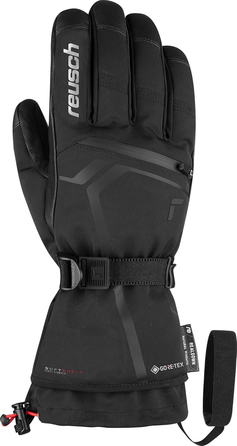 Reusch Down Spirit GTX Gants 8.5 noir-argent